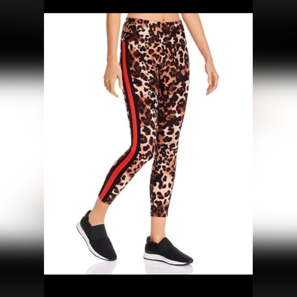 Calvin Klein Performance Leggings Leopard Size Lg
